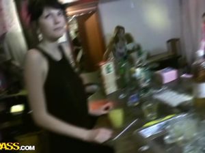 Костюмированная секс вечеринка русских молодых студентов